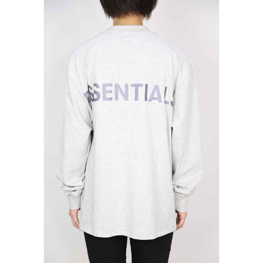 トップス メンズ Tシャツ カットソー FEAR OF GOD FOG ESSENTIALS フィアオブゴッド エッセンシャルズ REFLECTOR LOGO L/S TEE / グレー 返品交換不可 | FEAR OF GOD | 04