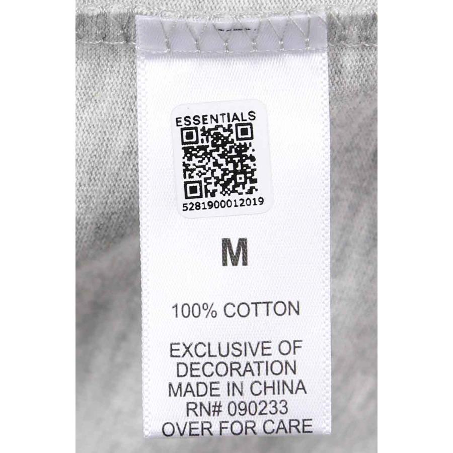 トップス メンズ Tシャツ カットソー FEAR OF GOD FOG ESSENTIALS フィアオブゴッド エッセンシャルズ REFLECTOR LOGO L/S TEE / グレー 返品交換不可 | FEAR OF GOD | 08