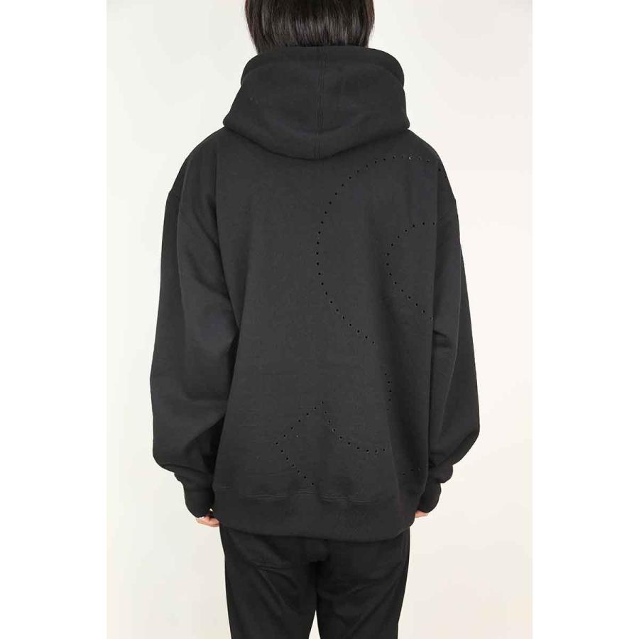 Supreme シュプリーム LASER CUT S LOGO HOODED SWEATSHIRT / ブラック 
