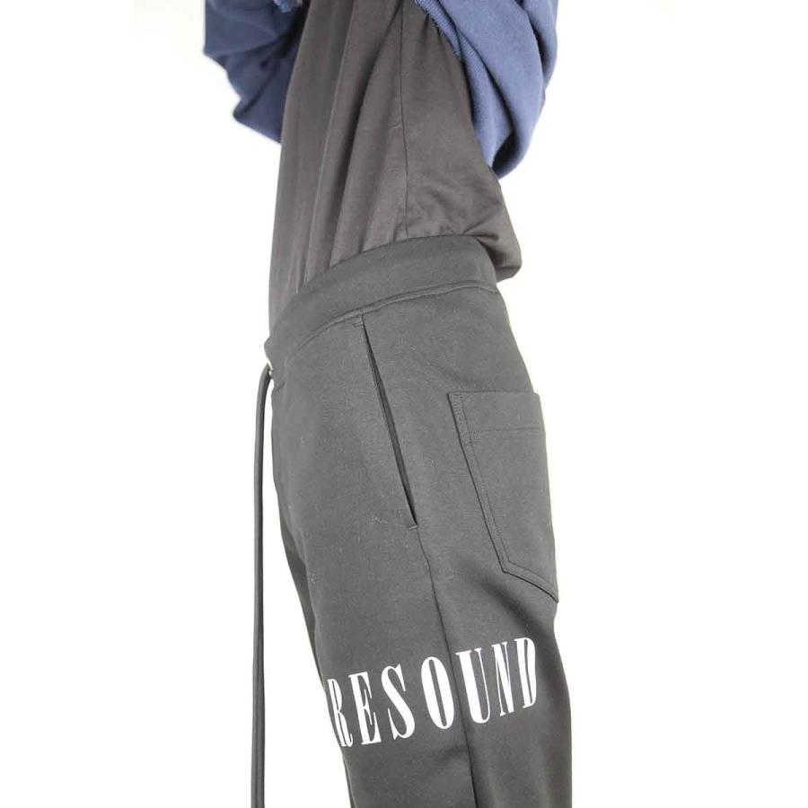 セール商品 30%OFF　RESOUND CLOTHING リサウンドクロージング BILLIE PANTS / ブラック×ホワイト ボトムス パンツ ラインパンツ トラックパンツ 返品交換不可 | RESOUND CLOTHING | 05