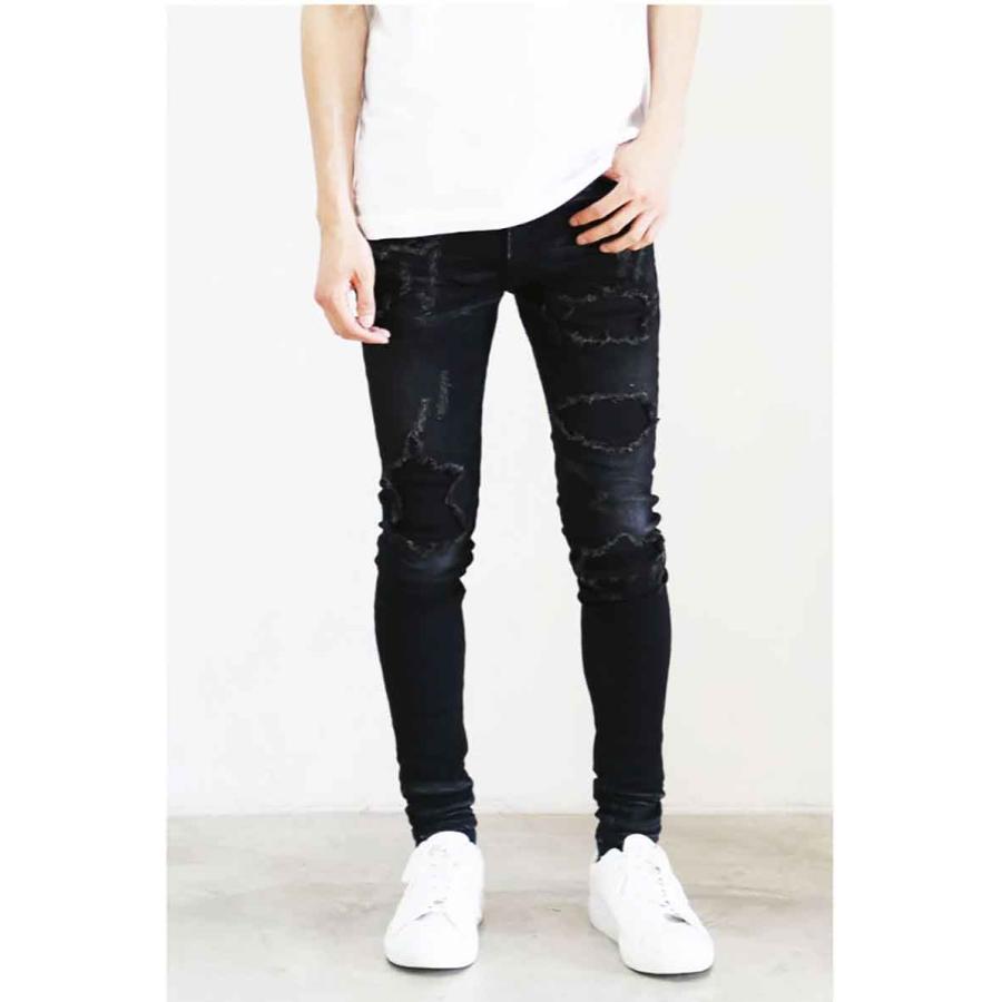 セール商品 30%OFF　RESOUND CLOTHING リサウンドクロージング LOAD DENIM / ブラックB ボトムス パンツ ジーンズ 返品交換不可 | RESOUND CLOTHING