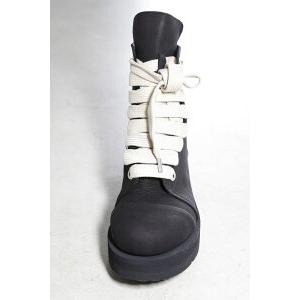 送料無料 シューズ A.F ARTEFACT エーエフ アーティファクト サイドジップレースアップブーツ / Boots / ブラック / ag-9098-1の画像