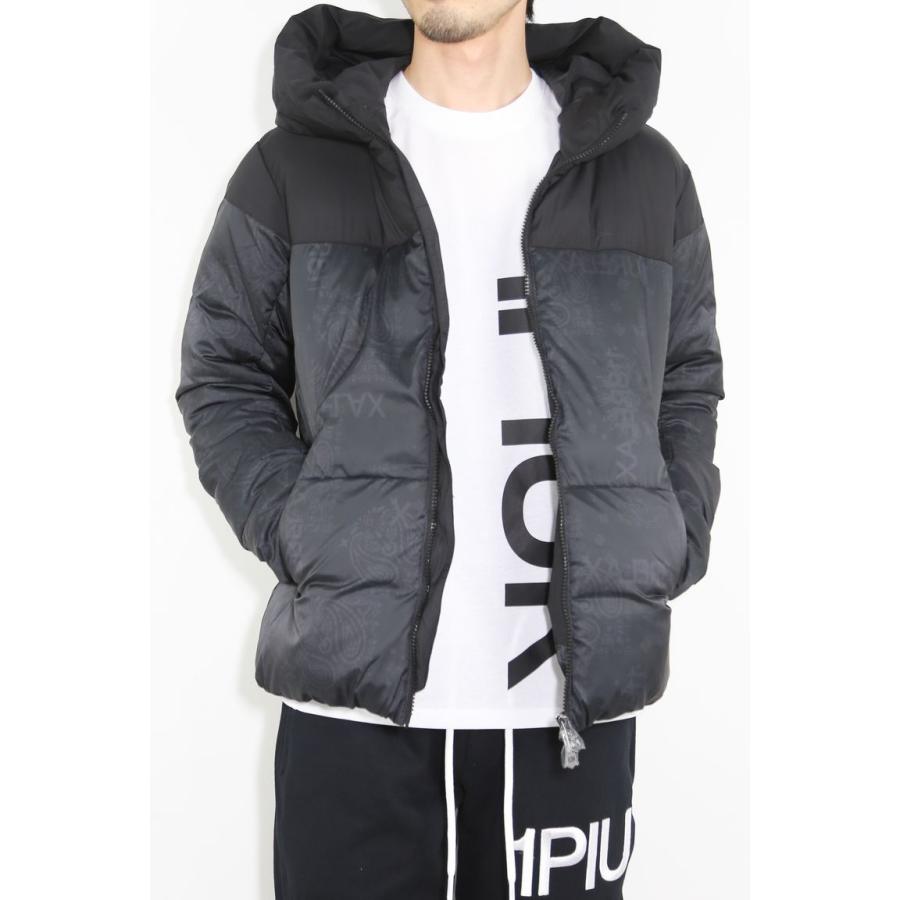 セール商品 30%OFF 送料無料 アウター 1PIU1UGUALE3 RELAX ウノピゥウノウグァーレトレ リラックス コンビネーション中綿ジャケット / ブラック 返品交換不可 | 