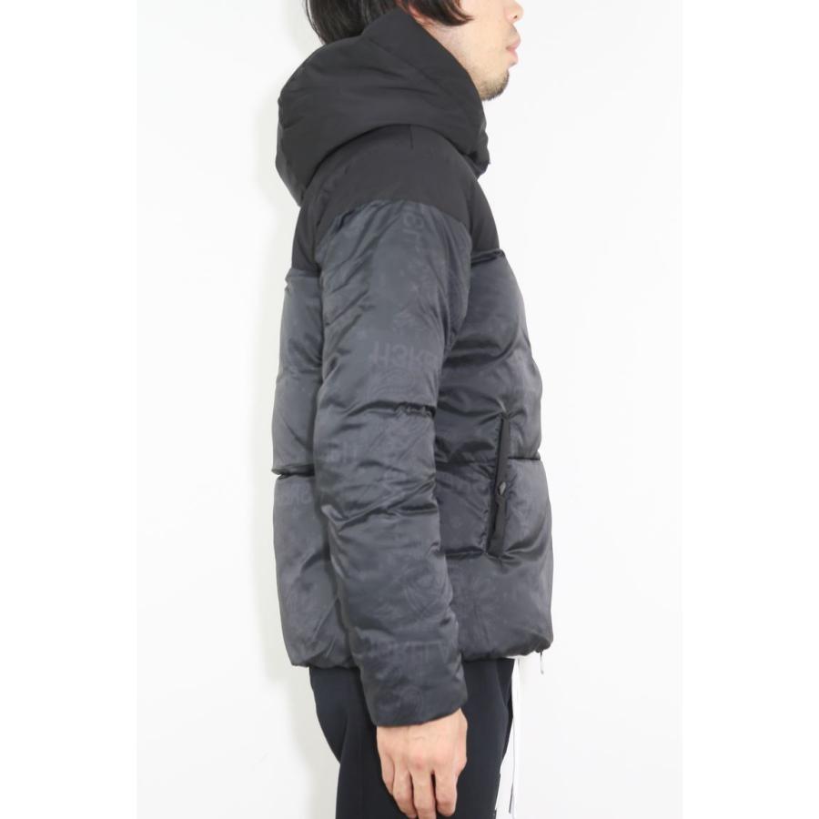 セール商品 30%OFF 送料無料 アウター 1PIU1UGUALE3 RELAX ウノピゥウノウグァーレトレ リラックス コンビネーション中綿ジャケット / ブラック 返品交換不可 |  | 04