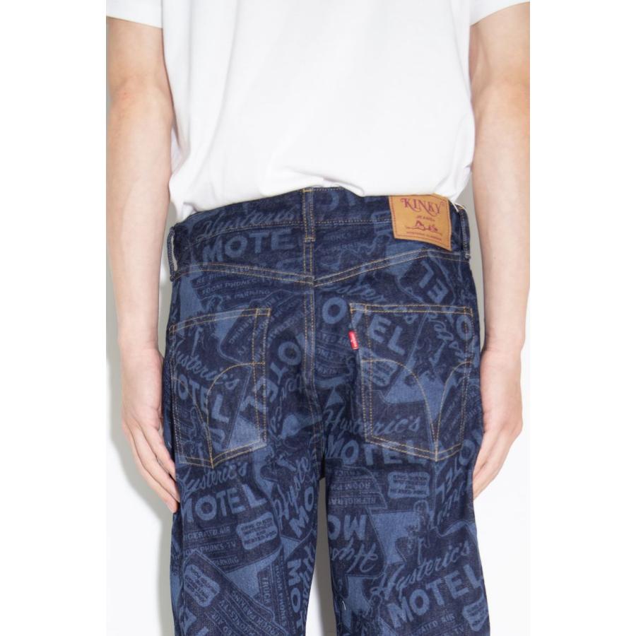 送料無料 ボトムス HYSTERIC GLAMOUR ヒステリックグラマー MOTEL柄 