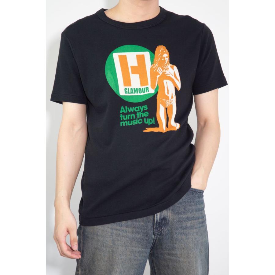 セール商品 30%OFF 送料無料 トップス HYSTERIC GLAMOUR ヒステリックグラマー H HOURS Tシャツ / ブラック 返品交換不可 | 