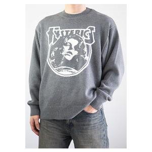 HYSTERIC GLAMOUR ニット HYSTERIC GLAMOUR genzai BIG LOGO KNIT – YZ