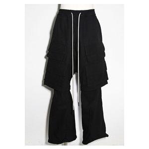 セール商品 30%OFF  送料無料 ボトムス A.F ARTEFACT エーエフ アーティファクト レイヤードブーツカットパンツ / LAYEDER BOOTS CUT / ブラック / ag-12009 |  | 02