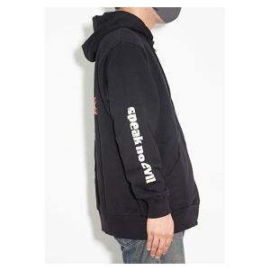 送料無料 トップス HYSTERIC GLAMOUR SPEAK NO EVIL パーカー / ブラック |  | 06