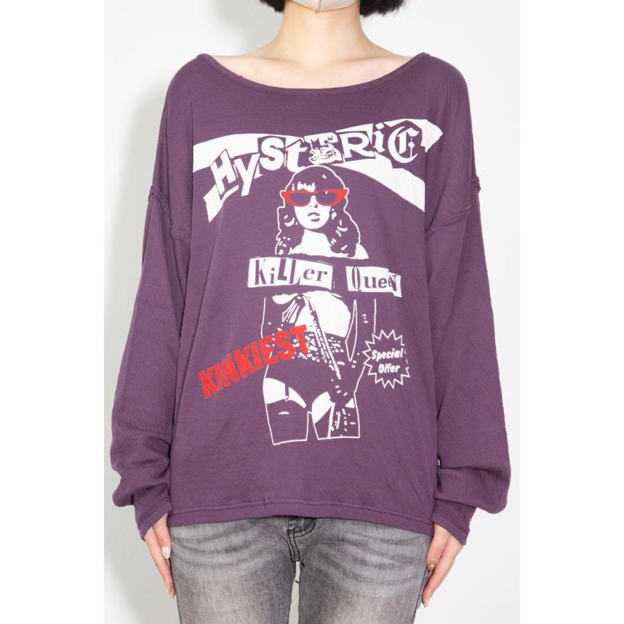 送料無料 トップス HYSTERIC GLAMOUR ヒステリックグラマー SPECIAL OFFER プルオーバー / パープル 返品交換不可 |  | 02