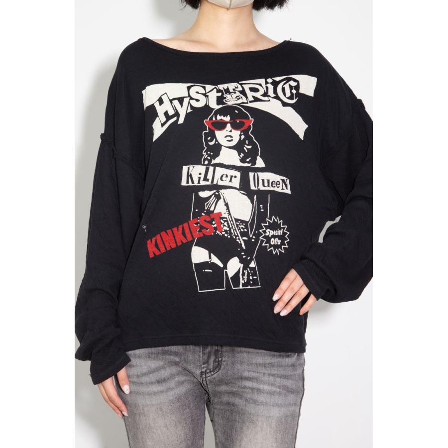 送料無料 トップス HYSTERIC GLAMOUR ヒステリックグラマー SPECIAL OFFER プルオーバー / ブラック 返品交換不可 |  | 01