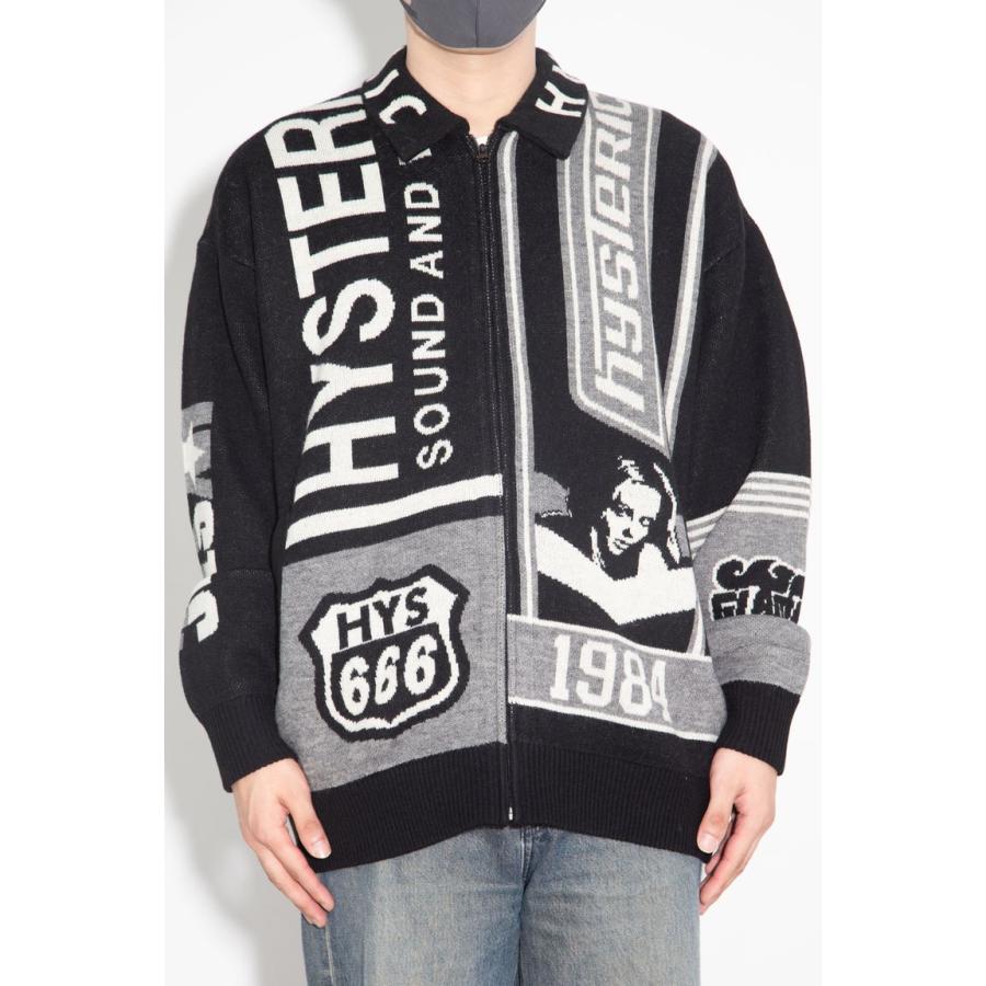 ヒステリックグラマー　レーシングジャケット　美品　限定値下げ中！ HELLワッペン レーシングジャケット（その他アウター）｜HYSTERIC