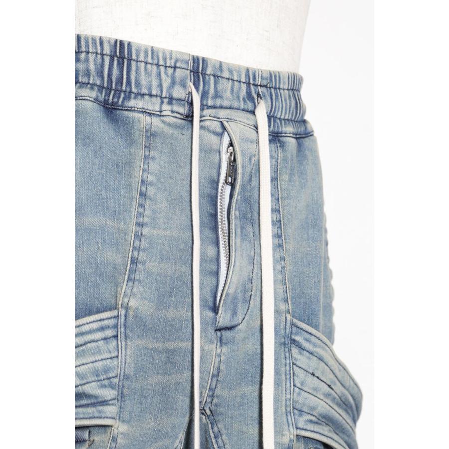 送料無料 ボトムス A.F ARTEFACT エーエフ アーティファクト サルエルカーゴスキニーデニム / Indigo Denim Cargo Sarouel Skinny / インディゴ / ag-6036-2 |  | 17