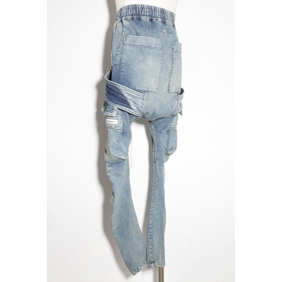 送料無料 ボトムス A.F ARTEFACT エーエフ アーティファクト サルエルカーゴスキニーデニム / Indigo Denim Cargo Sarouel Skinny / インディゴ / ag-6036-2 |  | 06