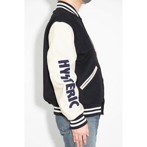 ヒステリックグラマー　ヒスガール　ダウンジャケット　ブラック　ワッペン HYSTERIC GLAMOUR ダウンジャケット