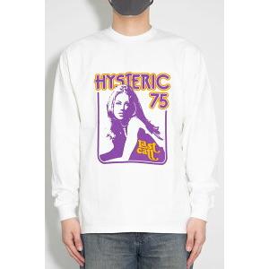 送料無料 トップス HYSTERIC GLAMOUR ヒステリックグラマーLAST CALL 75 Tシャツ / ホワイト　返品交換不可 |  | 03