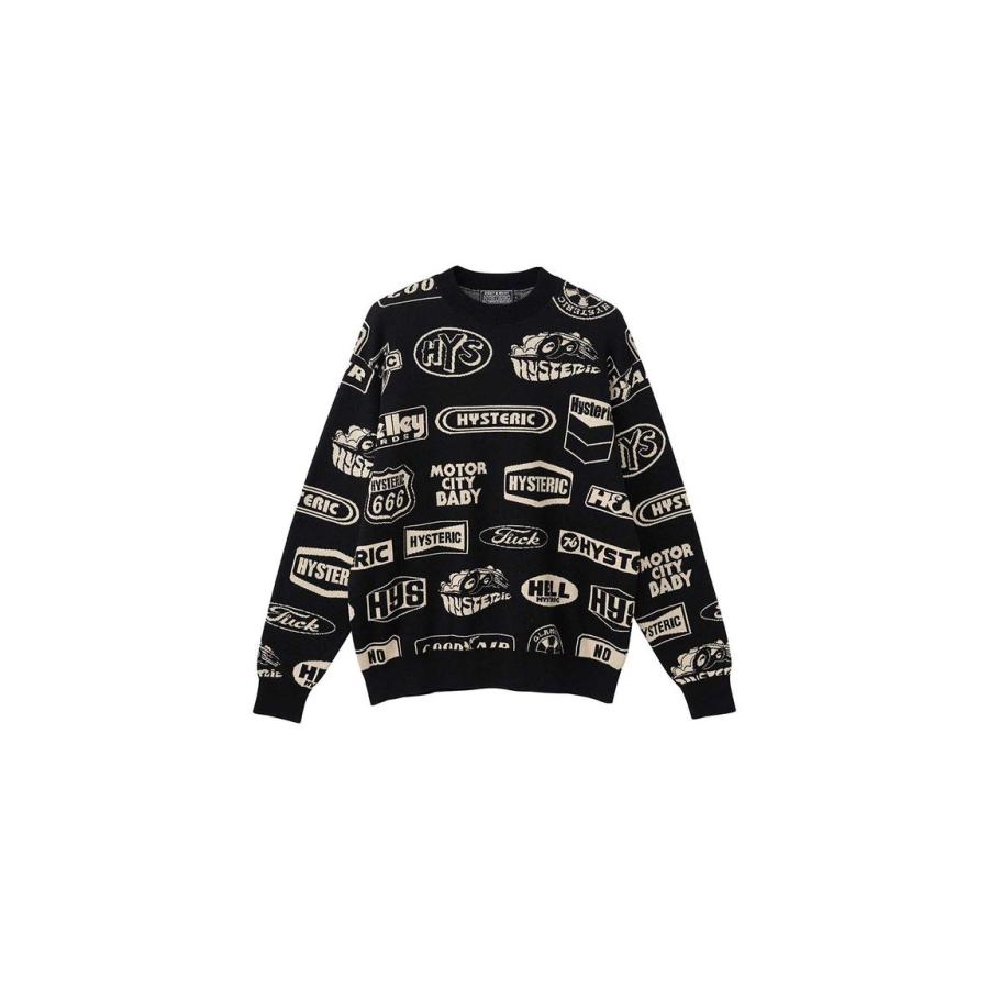 メンズ Hysteric Glamour Sweater Hell カウチン