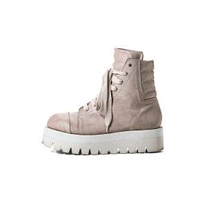 送料無料 シューズ A.F ARTEFACT エーエフ アーティファクト BOOTS / アッシュピンク×ホワイトの画像