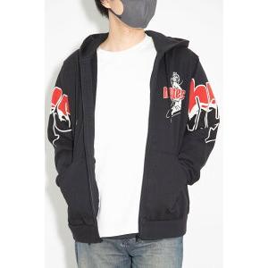 送料無料 トップス HYSTERIC GLAMOUR ヒステリックグラマー HYS FLARE LOGO パーカー / ブラック |  | 02