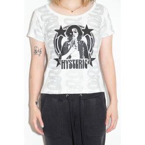 【正規店より即日発送、送料無料】トップス HYSTERIC GLAMOUR ヒステリックグラマーBANANA GIRL チビTシャツ / ホワイト 返品交換不可 |  | 03