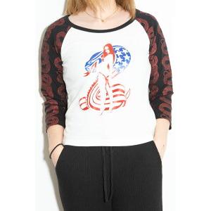 【正規店より即日発送、送料無料】 トップス HYSTERIC GLAMOUR ヒステリックグラマー COBRA 七分袖チビTシャツ / ホワイト 返品交換不可 |  | 02