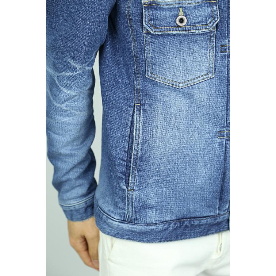 セール商品 30%OFF[wjk][ダブルジェイケイ]Italy boa denim blouson USED / ユーズドアウター ジャケット ブルゾン｜valuationshare｜15