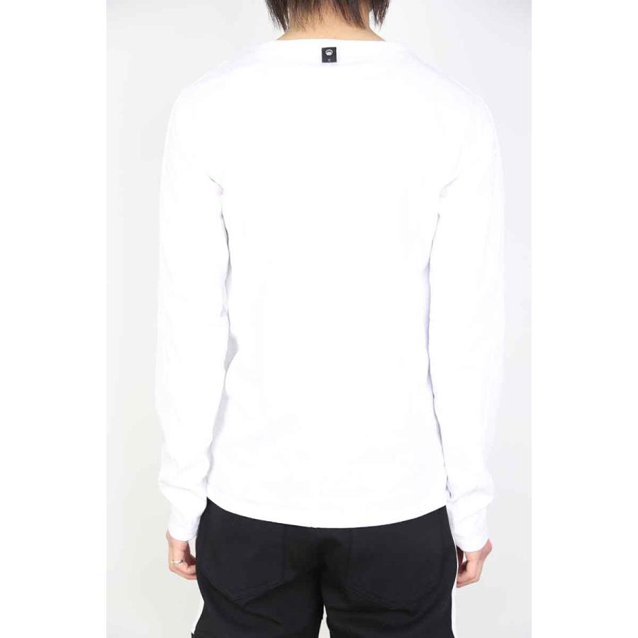 セール商品 70%OFF トップス wjk ダブルジェイケイ standard jersey V neck L/S / ホワイト 返品交換不可 | wjk | 03