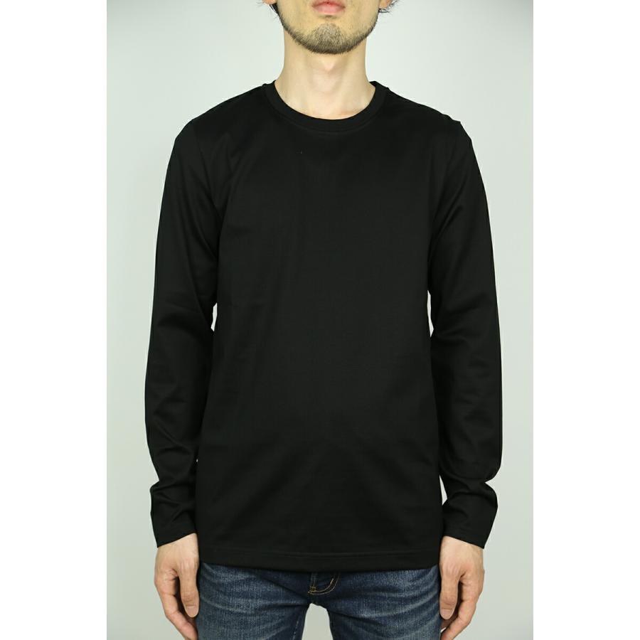 junhashimoto ジュンハシモト 人気定番商品 101SERIBU C L/S / ブラックトップス Tシャツ カットソー 長袖 返品交換不可 | junhashimoto | 01