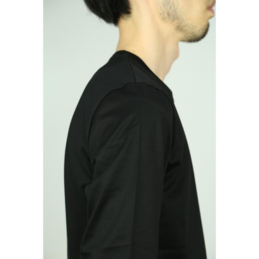 junhashimoto ジュンハシモト 人気定番商品 101SERIBU C L/S / ブラックトップス Tシャツ カットソー 長袖 返品交換不可 | junhashimoto | 06