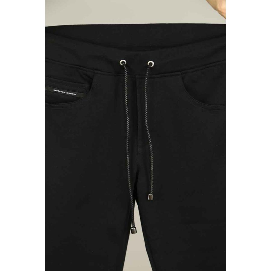 RESOUND CLOTHING リサウンドクロージング 人気定番商品 Blind LINE PT / ブラックレザーラインボトムス パンツ トラックパンツ ラインパンツ 返品交換不可 | RESOUND CLOTHING | 06