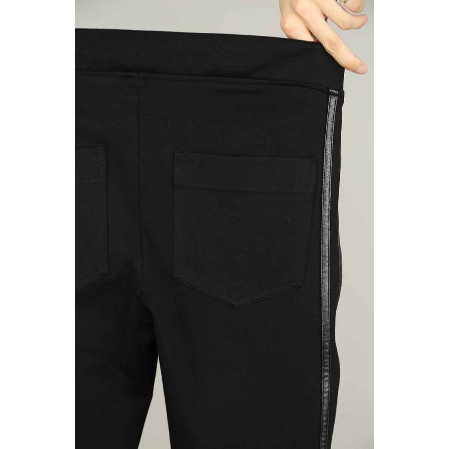 RESOUND CLOTHING リサウンドクロージング 人気定番商品 Blind LINE PT / ブラックレザーラインボトムス パンツ トラックパンツ ラインパンツ 返品交換不可 | RESOUND CLOTHING | 08