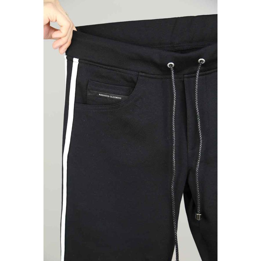 RESOUND CLOTHING リサウンドクロージング 人気定番商品 Blind LINE PT / ブラックボトムス パンツ トラックパンツ ラインパンツ 返品交換不可 | RESOUND CLOTHING | 07