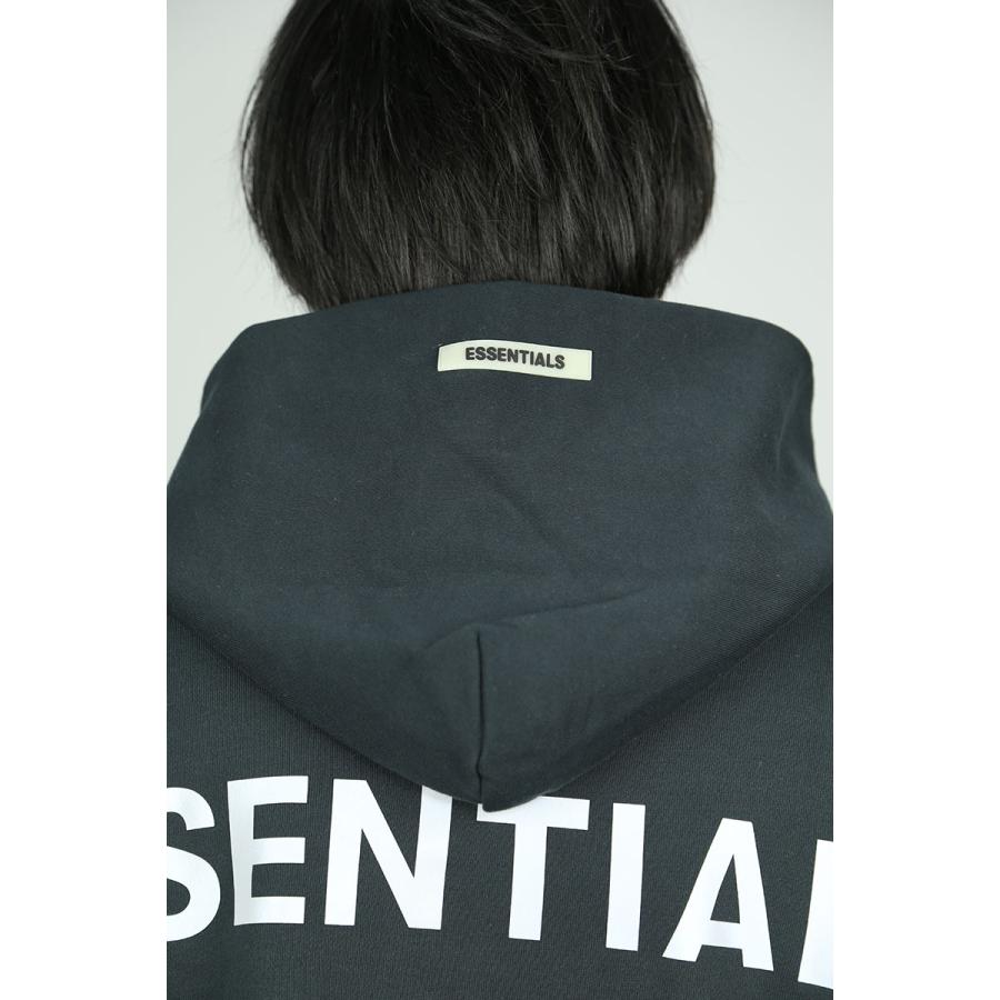 トップス メンズ パーカー フーディー FEAR OF GOD FOG ESSENTIALS フィアオブゴッド エッセンシャルズ PULLOVER HOODIE REFLECTOR / ブラック 返品交換不可 | FEAR OF GOD | 10