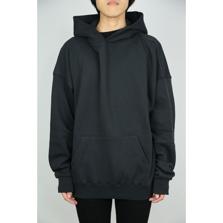 トップス メンズ パーカー フーディー FEAR OF GOD FOG ESSENTIALS フィアオブゴッド エッセンシャルズ PULLOVER HOODIE REFLECTOR / ブラック 返品交換不可 | FEAR OF GOD | 01
