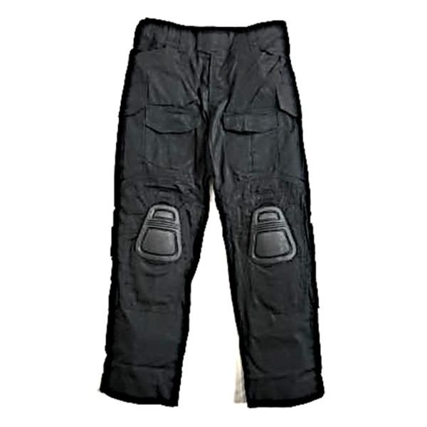 ニーガード付Ｇ３タクティカルパンツ ブラック L ブラック ニーガード付Ｇ３タクティカルパンツ サバゲー