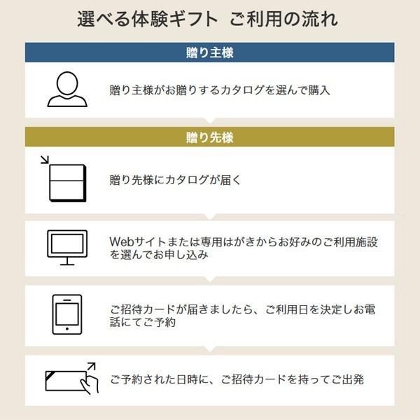 当社の〔選べる体験ギフト〕とっておきの宿 宿泊 カタログギフト