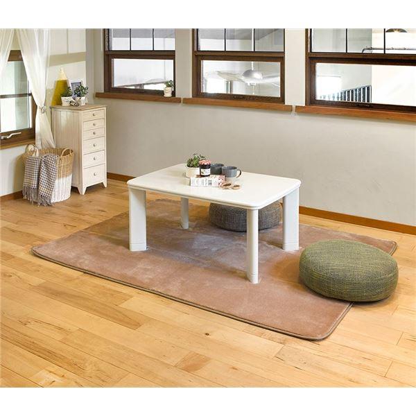 こたつテーブル 長方形 90×60×高さ37 ホワイト 継ぎ脚 コンパクト 通年使用 リビング こたつ本体 ホワイト 長方形 90×60×高さ37 コンパクト 通年使用 リビング 継ぎ脚 炬燵 カジュアル スリム Cコハン960TWH