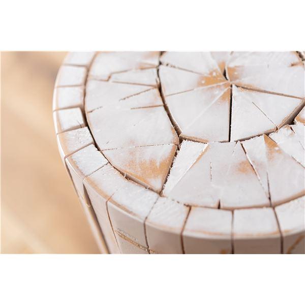 プランタースタンド 約直径30×高さ40cm ホワイト 木製 グリーンベース 完成品 リビング 店舗 観葉植物用 インテリア家具 ホワイト 約直径30×高さ40cm 木製 完成品 グリーンベース リビング 店舗 観葉植物用 約 プランタースタンド インテリア家具 お店