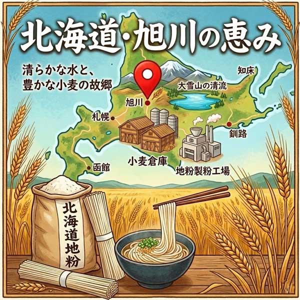 600円ポッキリ 600えん以下 送料無 食品 うどん 乾麺 200g×1袋 北海道地粉 袋麺 国産小麦 藤原製麺 | 藤原製麺 | 05