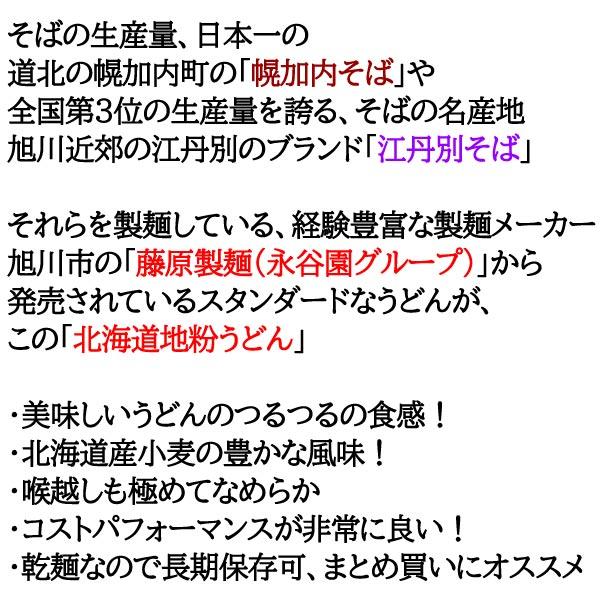 クーポンで10％OFF 2200円ポッキリ 2200えん以下 送料無 食品 うどん 乾麺 200g×7袋 北海道地粉 袋麺 国産小麦 藤原製麺 | 藤原製麺 | 01