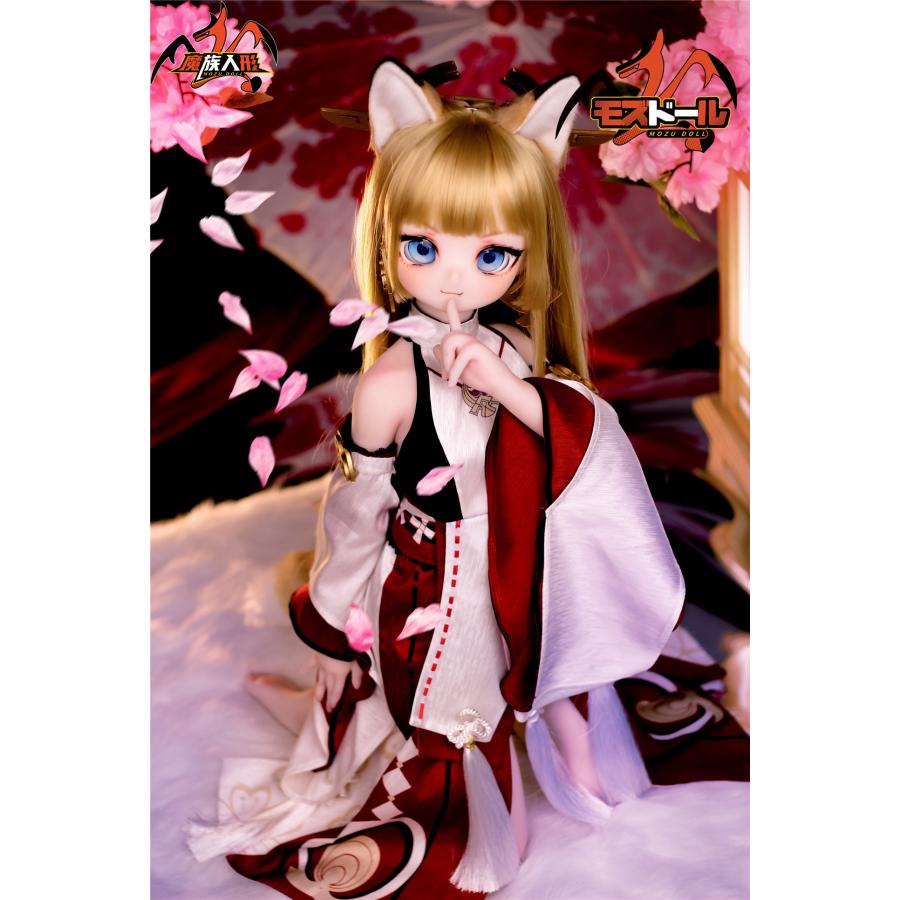 きつねヘッド 可愛いドール フルセット 1/2 可動フィギュア 着せ替え人形 |  | 08