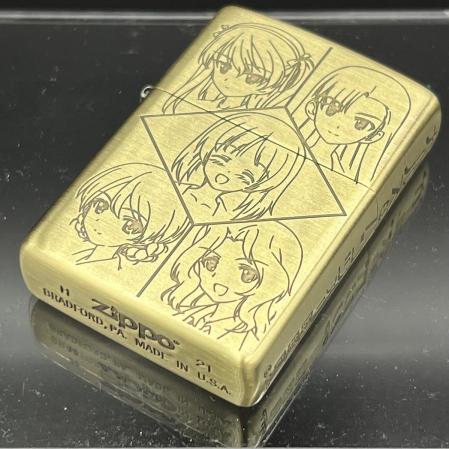 ガールズ＆パンツァー 最終章 Zippo 全2種 10校隊長 あんこうチーム