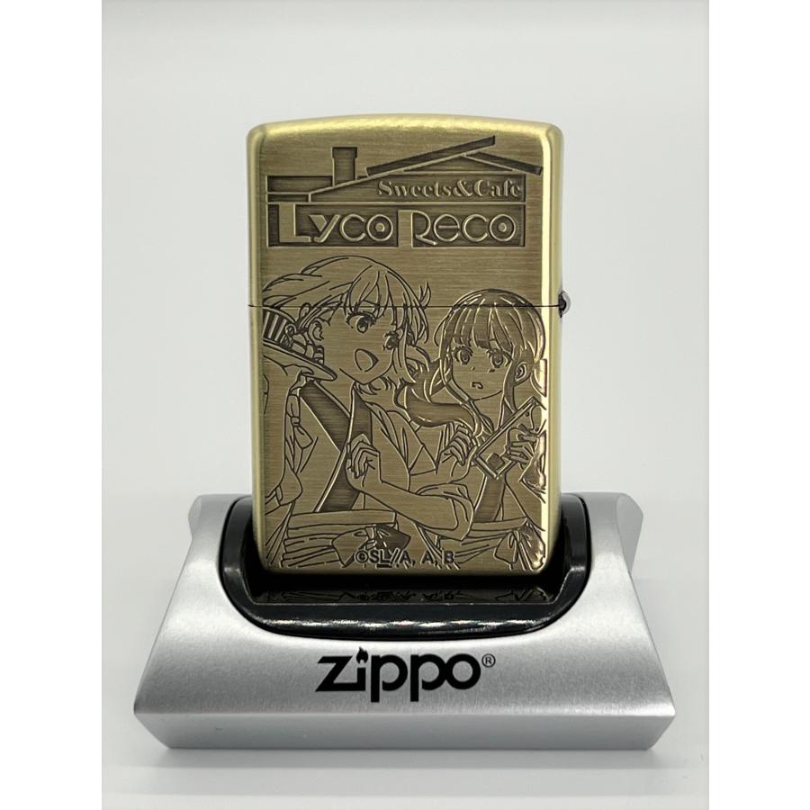 リコリス・リコイル ZIPPO オイルライター C柄 喫茶リコリコ リコリス・リコイル ZIPPO オイルライター C柄 喫茶リコリコ