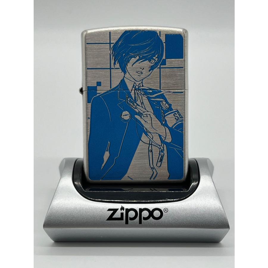 【新品】ペルソナシリーズ ZIPPO ライター ZIPPO（ジッポー） ペルソナ3 ポータブル ゲーム シルバー ジッポ