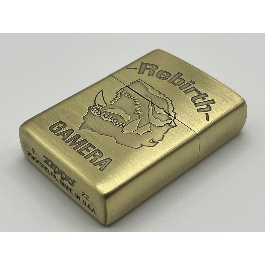 ZIPPO オイルライター GAMERA Rebirth B柄 アメコミ風デザイン 公式 