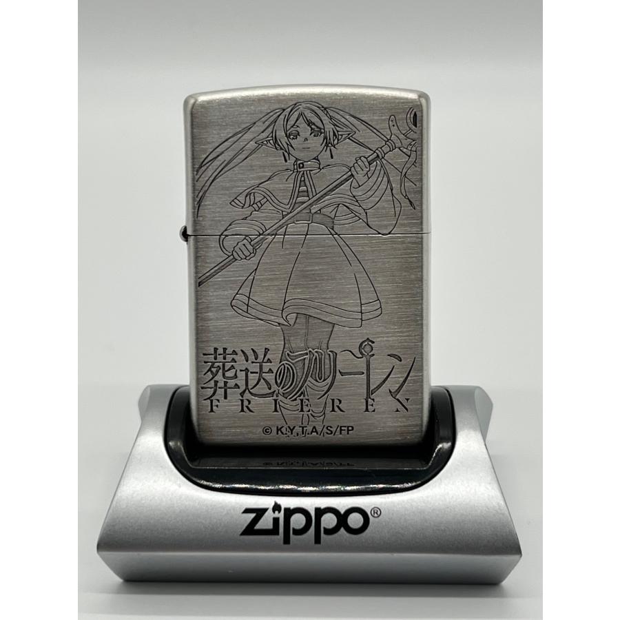 ZIPPO オイルライター TVアニメ「葬送のフリーレン」 A柄 シルバー