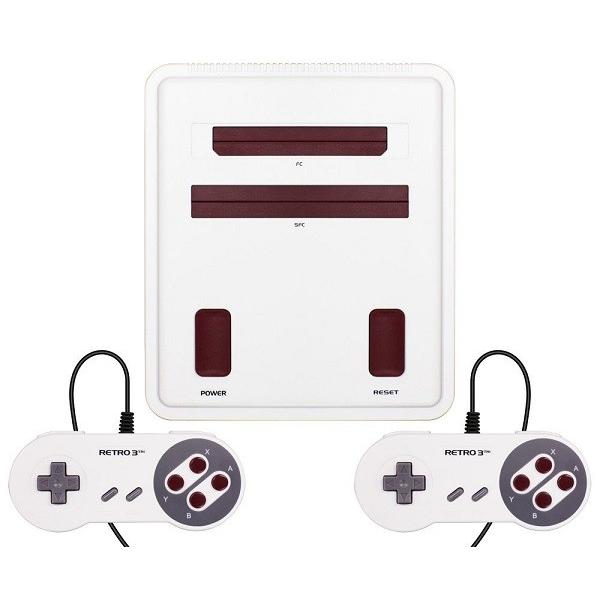 総合ゲーム機 レトロ3 (トライ) RETRO3 (TRI) (FC/SFC/GBA互換機) 1台3