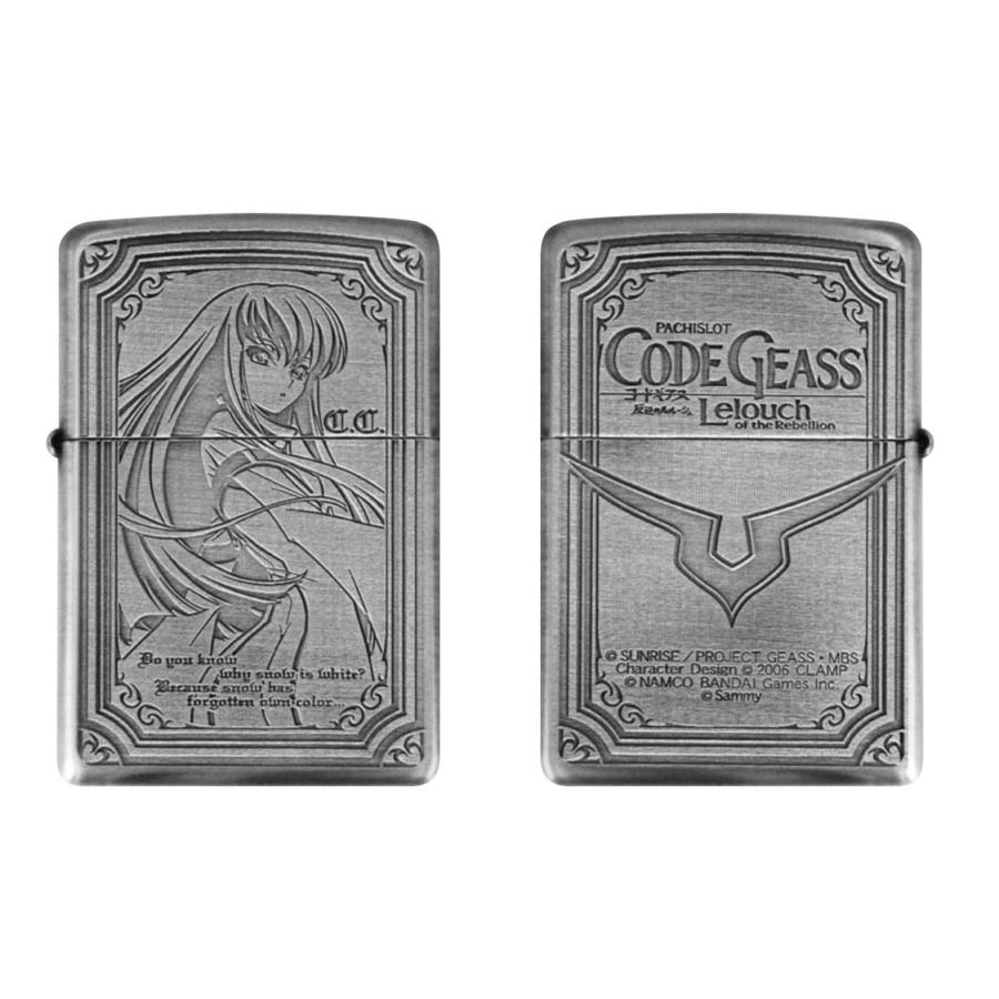 ○新品未使用○送料140円～○コードギアス/反逆のルルーシュ/限定カラー ジッポーライター mercismith2zippo  CC/パチンコ/パチスロ