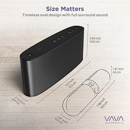 VAVA Voom ポータブル Bluetooth スピーカー 【20W 出力