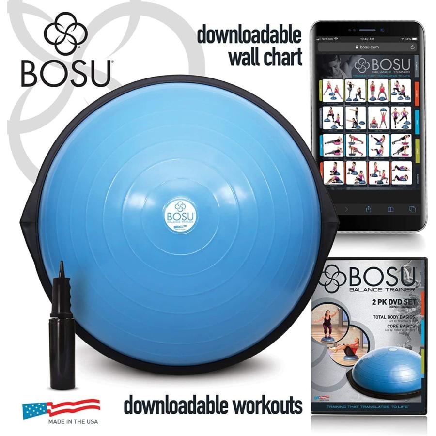 BOSU(ボス) バランストレーナー ホームバージョン 65cm ブルー